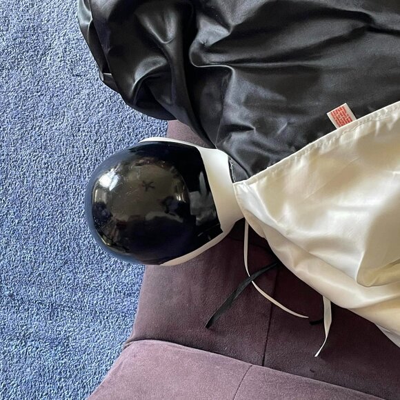 RARE Vintage 1984 Life Size Commedia del' Arte Porcelain Pierrot Harlequin Doll - Picture 10 of 14